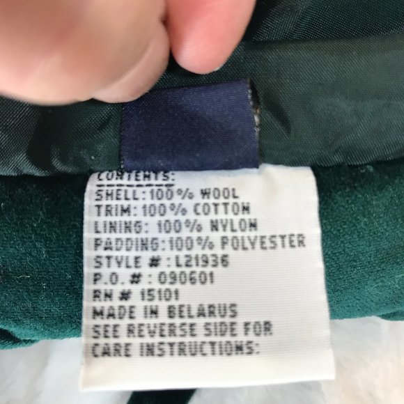 London Fog 6 Panel Ear Flap wool cap winter - Picture 8 of 9